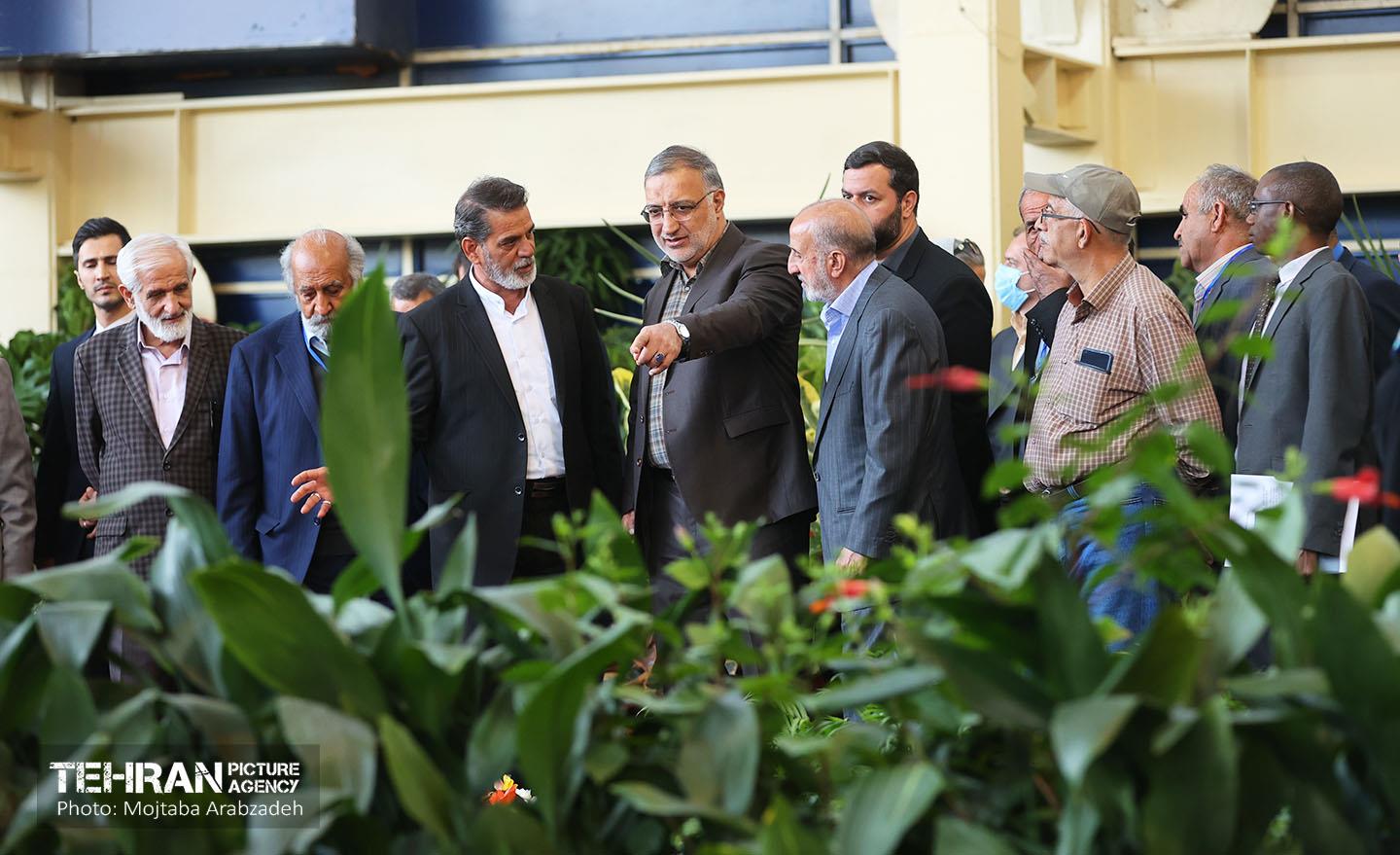 آیین افتتاح نوزدهمین نمایشگاه بین‌المللی گل و گیاه 11