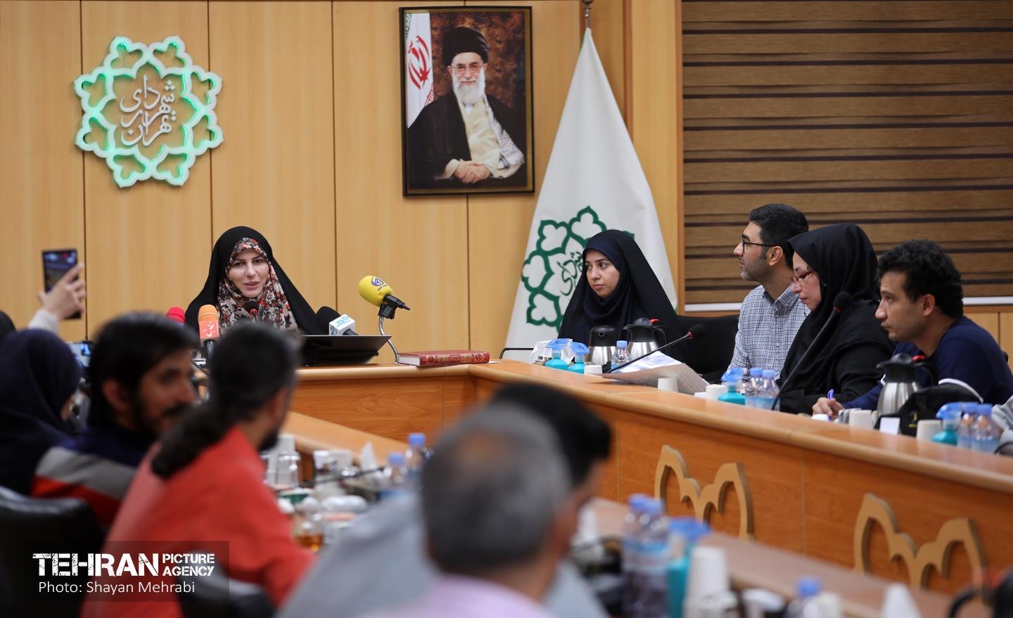 نشست خبری نوزدهمین نمایشگاه زنان و تولید ملی 19