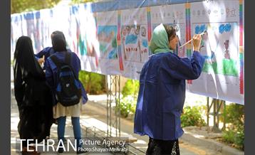 جشنواره طولانی ترین نقاشی ایران 11