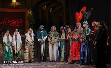 دومیـن شب سوگواره تعزیه‌خوانی «شبیه حسین(ع)» 1