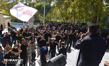مراسم شهادت امام رضا(ع) و سالگرد تدفین شهدای گمنام منطقه۸