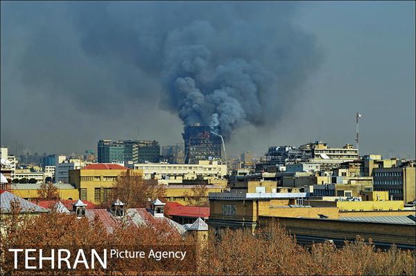 نمایی دیده نشده از پلاسکو در آتش 1