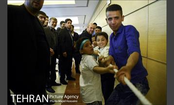 ‪ بازدید دکتر قالیباف از نمایشگاه برج میلاد و دیدار با کودکان کار‬ 6