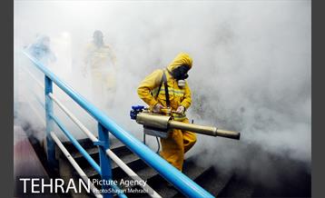 ضد عفونی پایانه مسافربری غرب 39