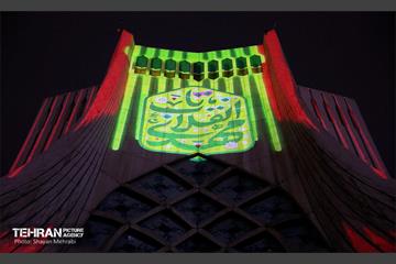نور افشانی در شب سالگرد پیروزی انقلاب اسلامی - 2 3