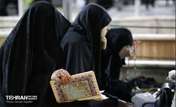 مراسم احیای شب نوزدهم در امامزاده سید جعفر و حمیده خاتون(ع) 34