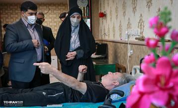 تکریم جانبازان آسایشگاه شهید بهشتی  16