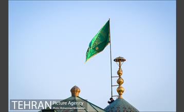 آئین تعویض پرچم امام زاده حمزه و امام زاده طاهر 3