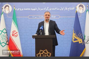 آیین افتتاح فاز اول ساخت بزرگراه سردار شهید محمد بروجردی 16