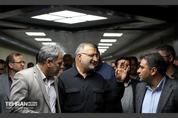 آیین بهره‌برداری پروژه توسعه دسترسی خطوط ۲ و ۴ مترو تهران 16