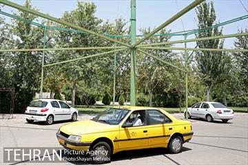 آغاز واکسیناسیون رانندگان تاکسی تهران 6