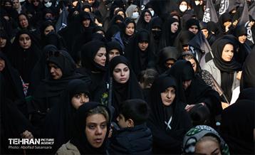 عزاداری شهادت حضرت فاطمه(س) در منطقه 8 28