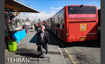 خطوط اتوبوس تندرو تهران BRT 17