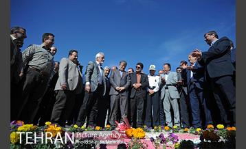 مراسم کلنگ زنی احداث اولین مرکز بازیافت پسماندهای ساختمانی و عمرانی آبعلی 31