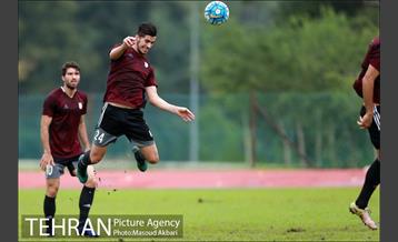 تمرین تیم ملی فوتبال در مالزی 11