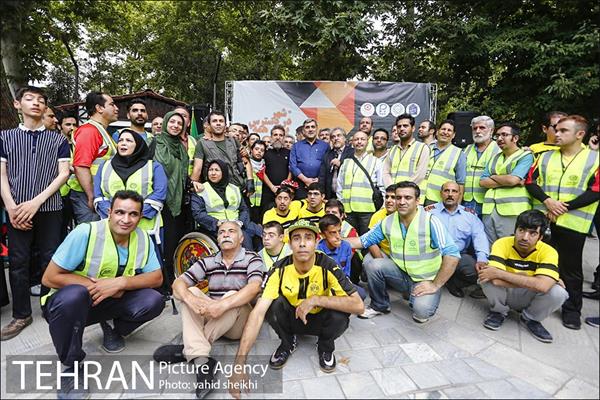 پویش سه شنبه های بدون خودرو با حضور معلولین 31