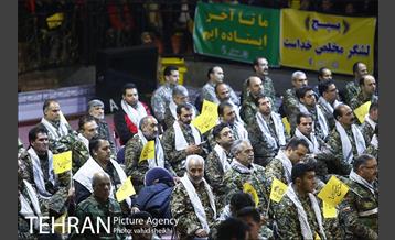 اجتماع بزرگ گردان های بسیج شهرداری تهران 13