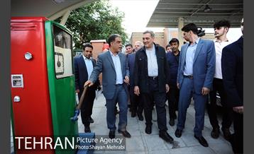 افتتاح اولین موزه پمپ بنزین در تهران با حضور شهردار تهران  33