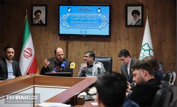 نشست خبری مشترک مدیران عامل شرکت ساماندهی مشاغل و شرکت شهربان شهرداری تهران 5