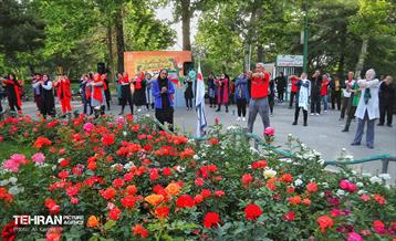 زنگ تحرک در بوستان ملت 8