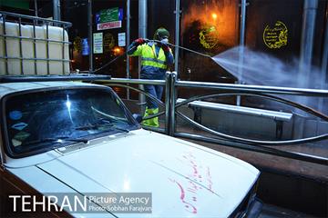 طرح ضدعفونی معابر شهری 12