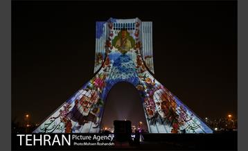 اجرای  نورپردازی سه بعدی ( ویدئو مپینگ ) به مناسبت اولین سالگرد شهادت سردار حاج قاسم سلیمانی و شهدای جبهه مقاومت 10