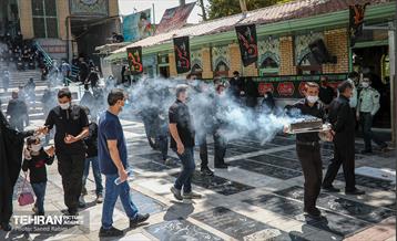 مراسم عزاداری عاشورای حسینی در امامزادگان سیدجعفر(ع) و حمیده خاتون(س) 1