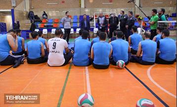 بازدید شهردار منطقه ۱۷ از اردوی تیم ملی والیبال نشسته 2