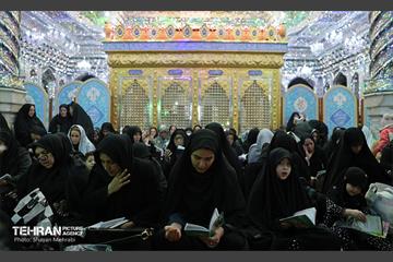 احیای شب بیست‌ویکم ماه رمضان امامزاده پنج تن لویزان 67