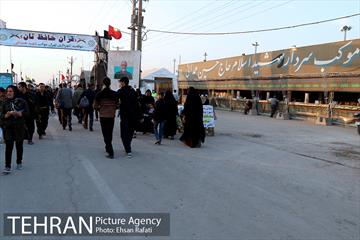 اقدامات شهرداری تهران در مرز شلمچه برای زائران کربلا 8