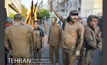 "آیین گل" لرستانی های مقیم تهران 16