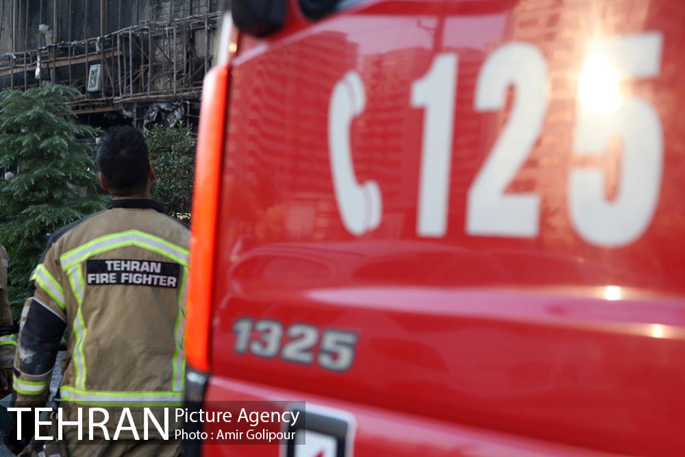 آتش سوزی مجتمع تجاری طوبی 31