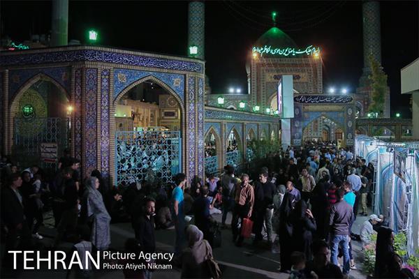 احیاء شب بیست و سوم ماه رمضان (امام زاده صالح) 1