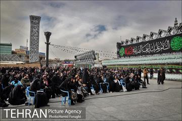 آیین سنتی سمنو پزان در میدان امام حسین (ع) 1