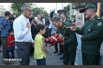 آیین نامگذاری بوستان شهیدان امیراحمدی 2