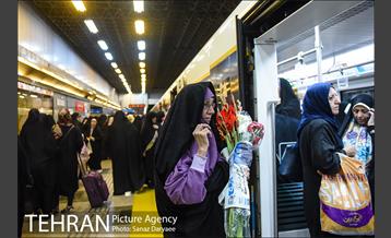 خدمات‌رسانی مترو تهران به نمازگزاران عیدسعیدفطر 20