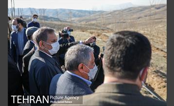 بازدید و افتتاح پروژه جنگل کاری 1000هکتاری در بوستان جنگلی تلو 29