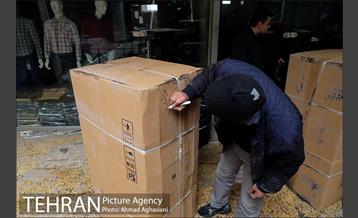 تخلیه اجناس مغازه های باقی مانده ساختمان پلاسکو -1 22