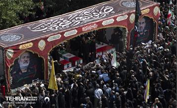 تشییع شهدای اقتدار ملی در تهران 11