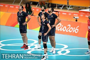 دیدار والیبال ایران و کوبا در المپیک ریو 9