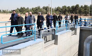 آیین بهره برداری از فاز دوم تصفیه خانه خلیج فارس منطقه ۱۹  17