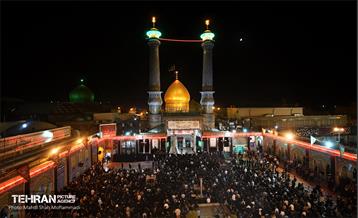 مراسم عزاداری مسلمیه در حرم حضرت عبدالعظیم (ع)