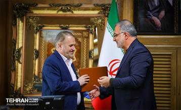 آیین تکریم و معارفه رئیس مرکز مطالعات و برنامه‌ریزی شهر تهران 13