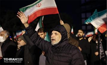 مراسم عزاداری شهادت رهبر انقلاب اسلامی در میدان شهید طهرانی‌مقدم 3