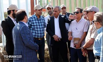بازدید مدیرکل حوزه شهردار تهران از پروژه بزرگراه شهید شوشتری 8