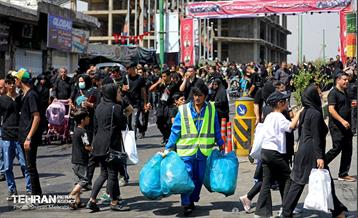 خدمت‌رسانی شهرداری تهران به جاماندگان اربعین حسینی(ع) 19