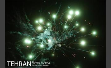 نور افشانی در میدان آزادی به مناسبت جشن نیمه شعبان 5