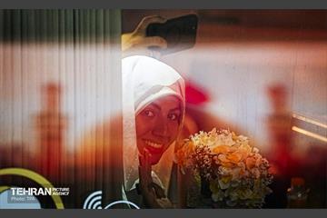 آیین بدرقه زائر اولی‌ها به‌ سوی عتبات عالیات در میدان انقلاب 9