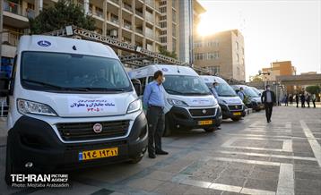 مراسم ورود ۲۰ ون‌ ویژه به ناوگان خدمات‌رسانی به معلولان و جانبازان 3