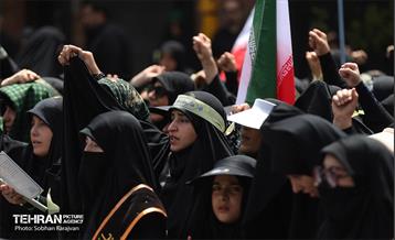 دسته عزاداری دانشگاه امام صادق(ع) در ظهر عاشورا 40